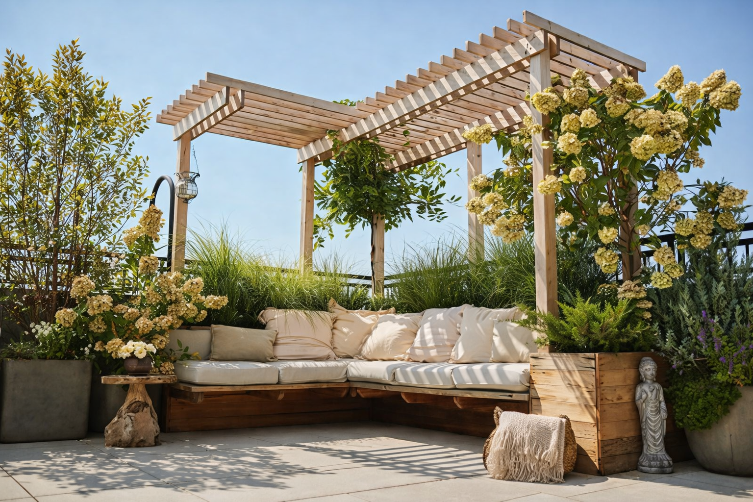 Rooftop garden